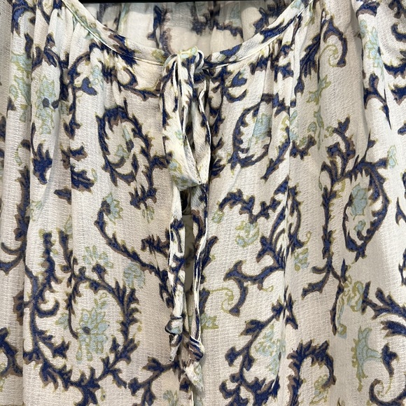 Lucky Brand Peasant Blouse - Size Large - Picture 3 of 6